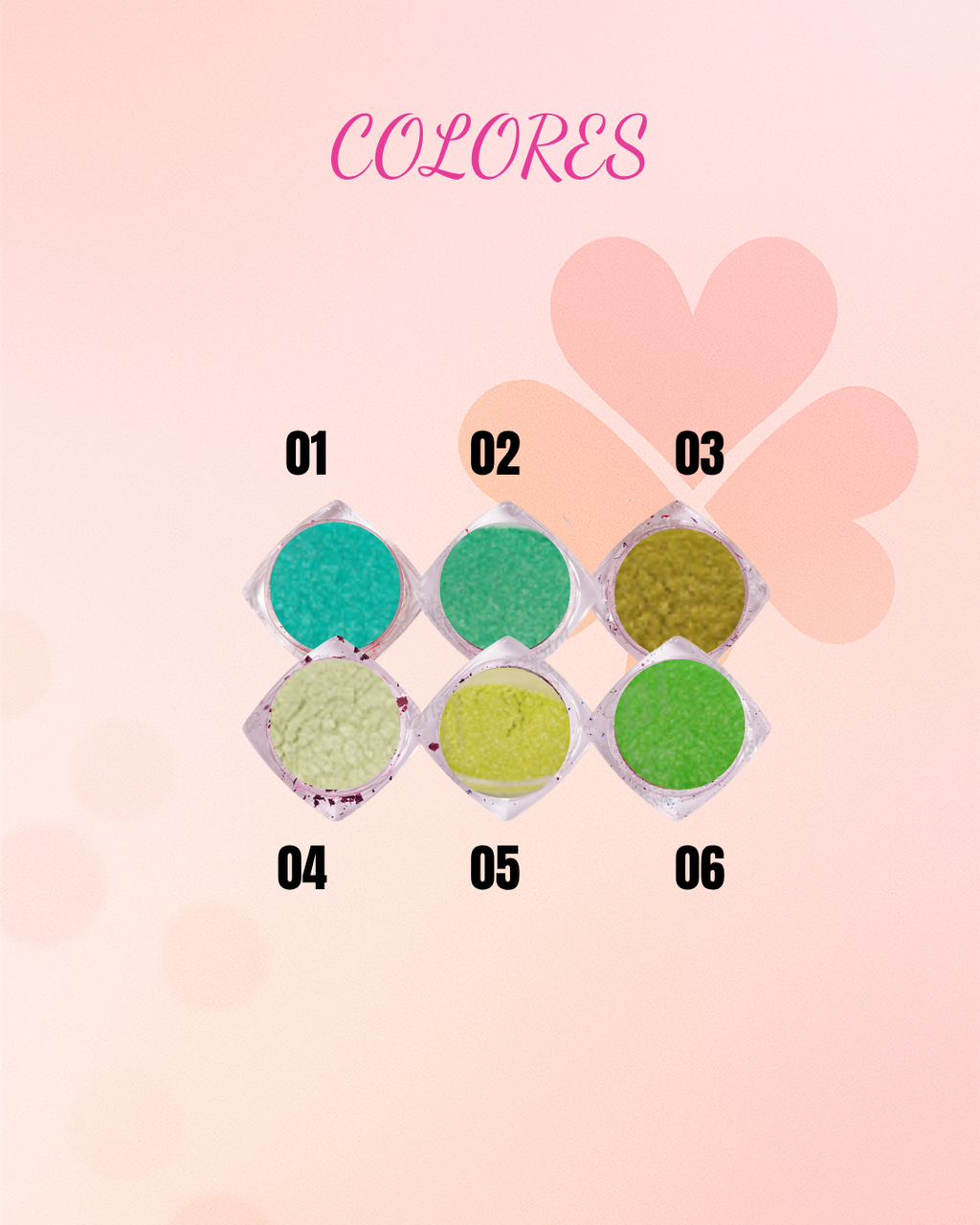 Pigmento Tonos Verde