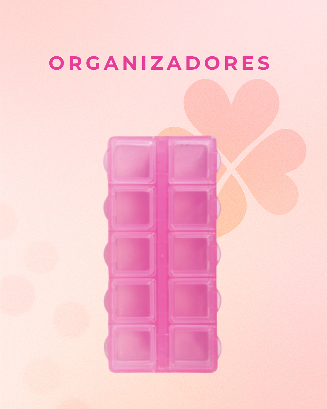 Organizadores para uñas y accesorios