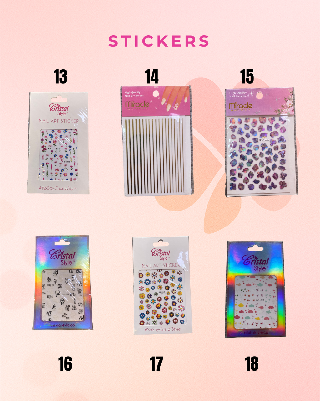 Stickers para Uñas