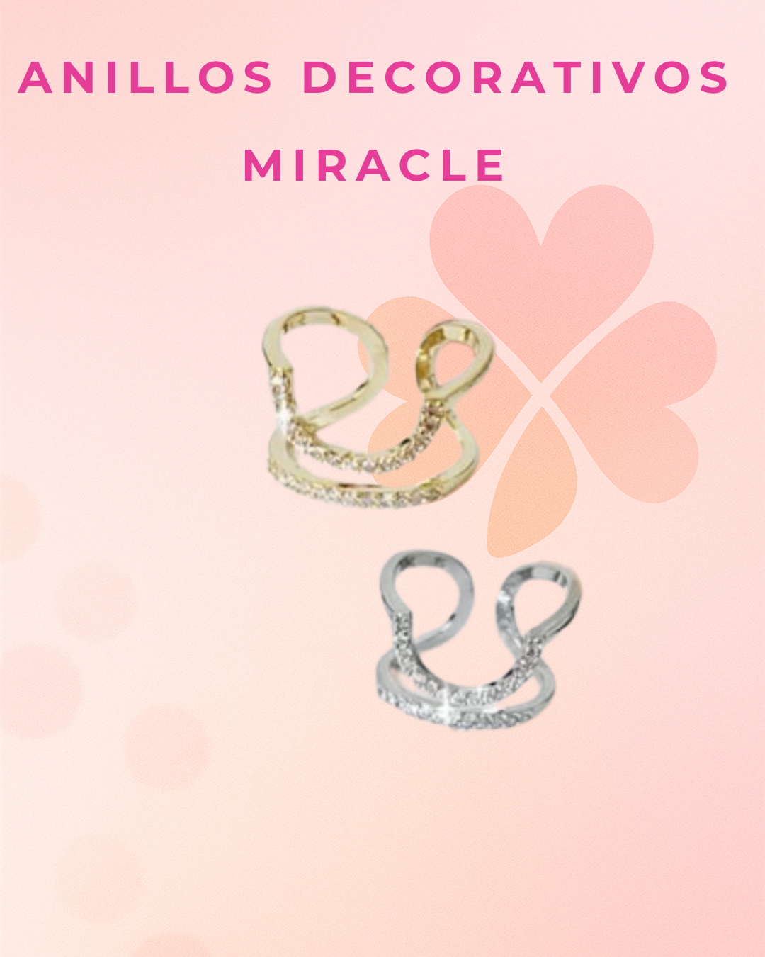 Anillos Decorativos Miracle para Uñas