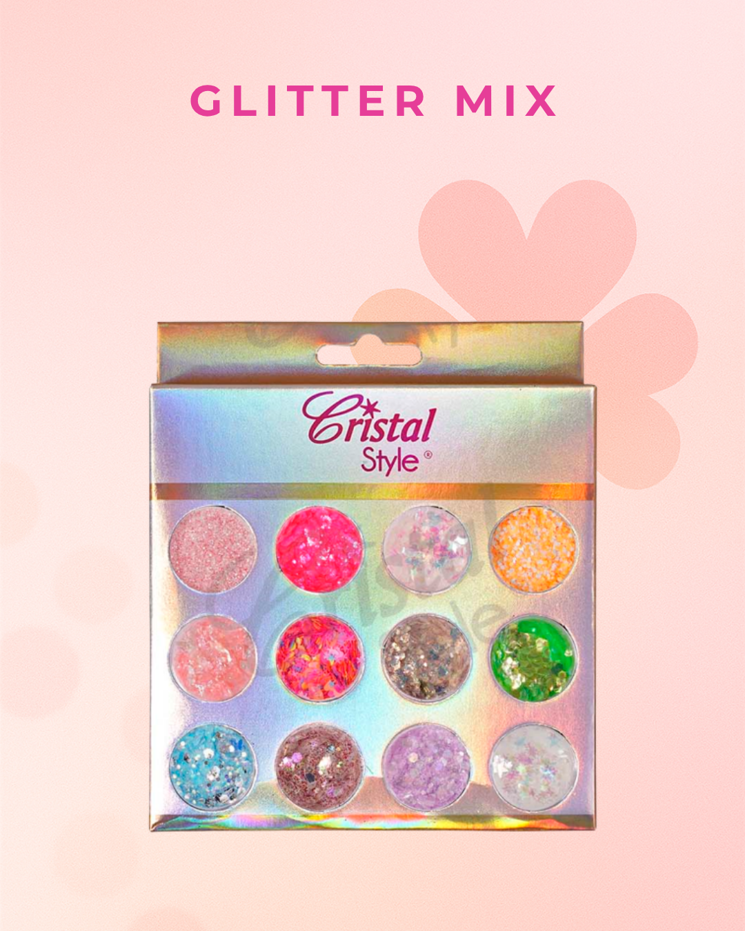 Glitter Mix para Uñas