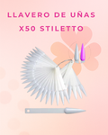 Llavero de Uñas x50
