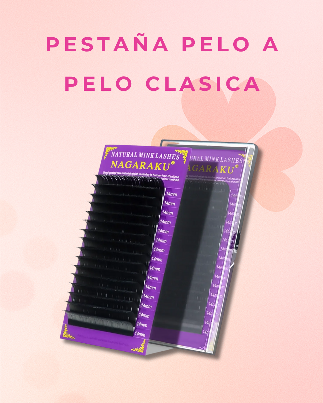 Pestañas Pelo a Pelo Clásicas Curva D