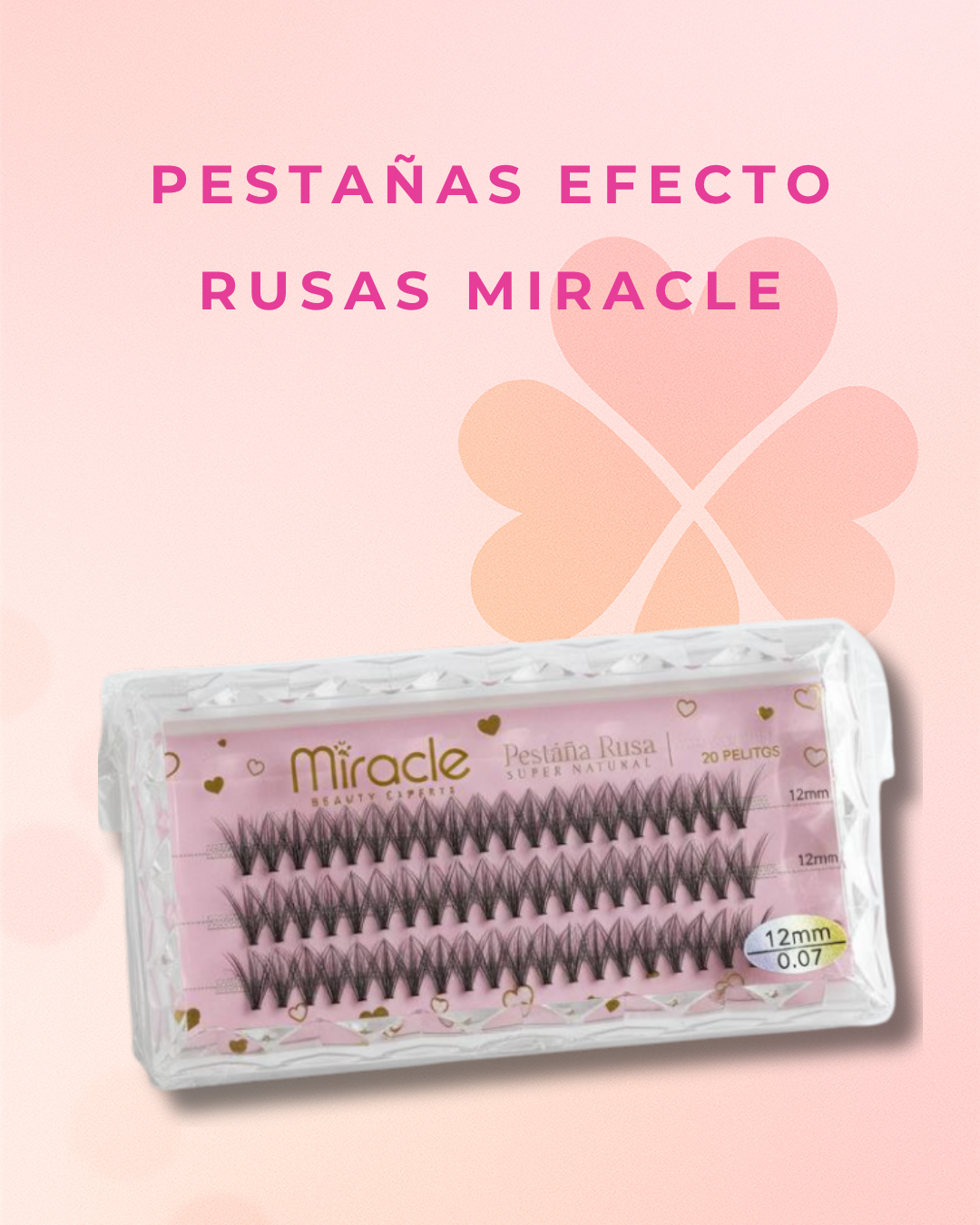 Pestañas Efecto Rusas Miracle