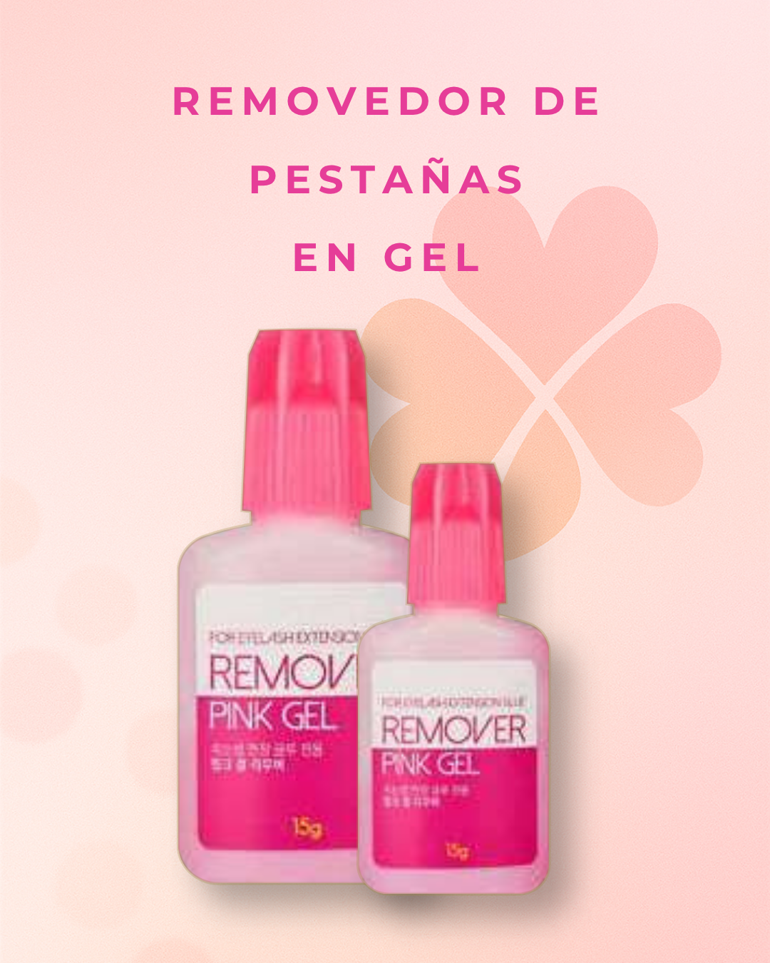 Removedor de Pestañas en Gel