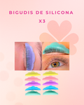 Bigudíes de Silicona X3