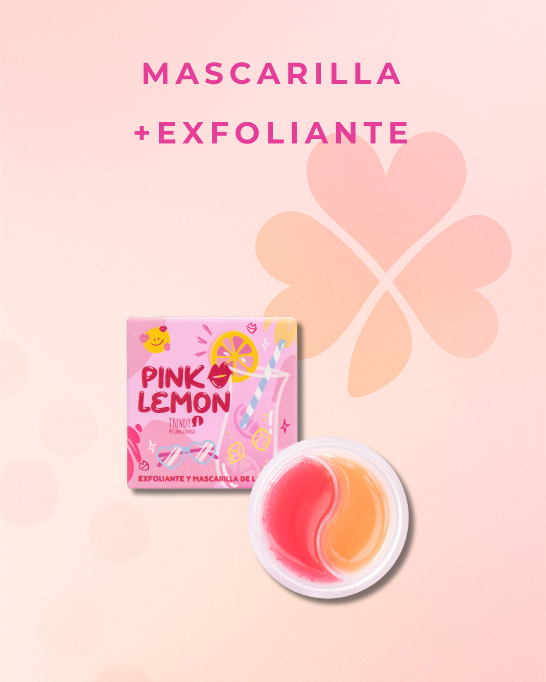 Mascarilla+exfoliante Pink lemon