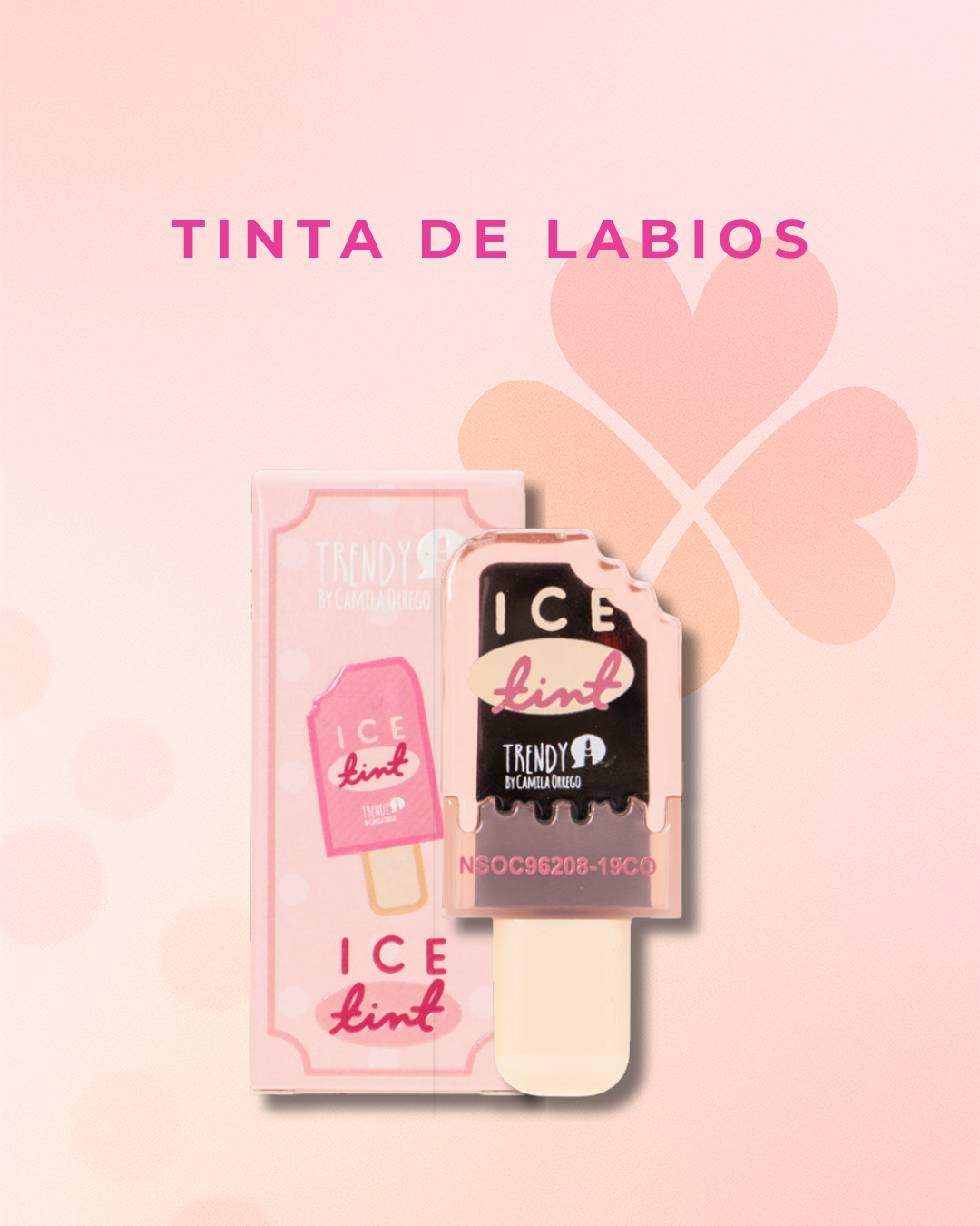 Tinta para Labios Ice paleta