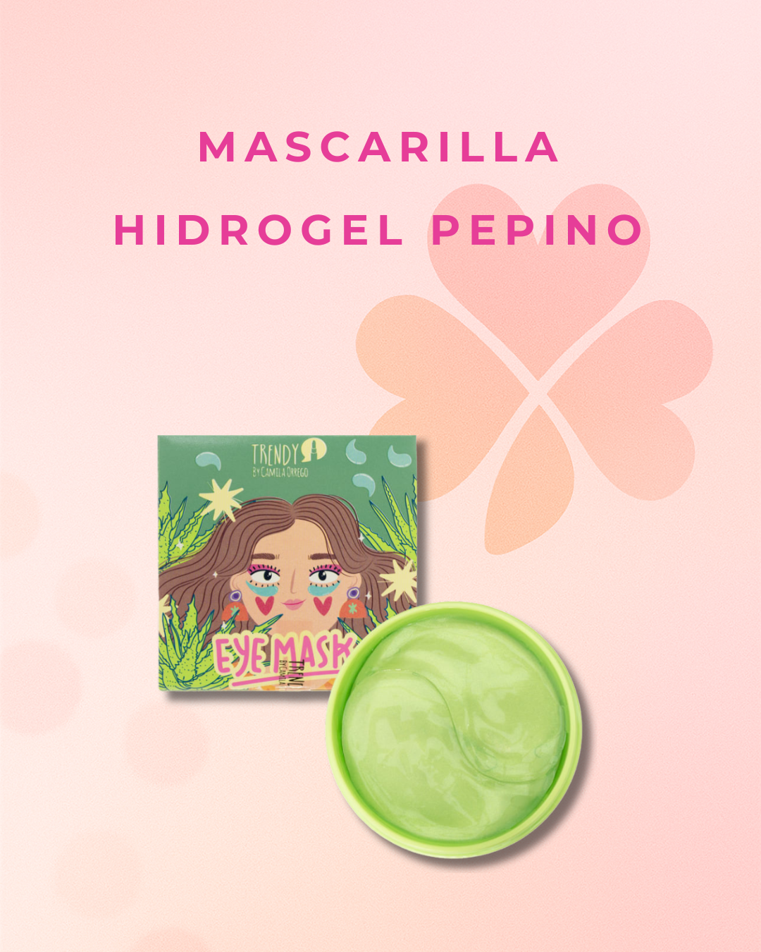 Mascarilla Hidrogel Pepino