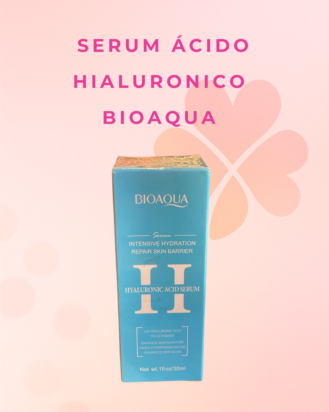 Serum ácido hialuronico  Bioaqua