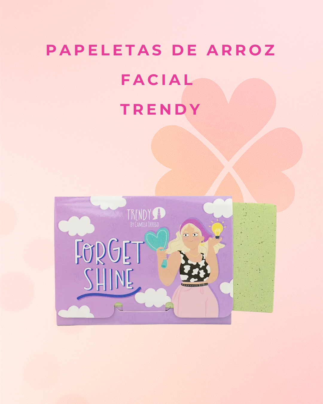 Papeletas de arroz facial  Trendy