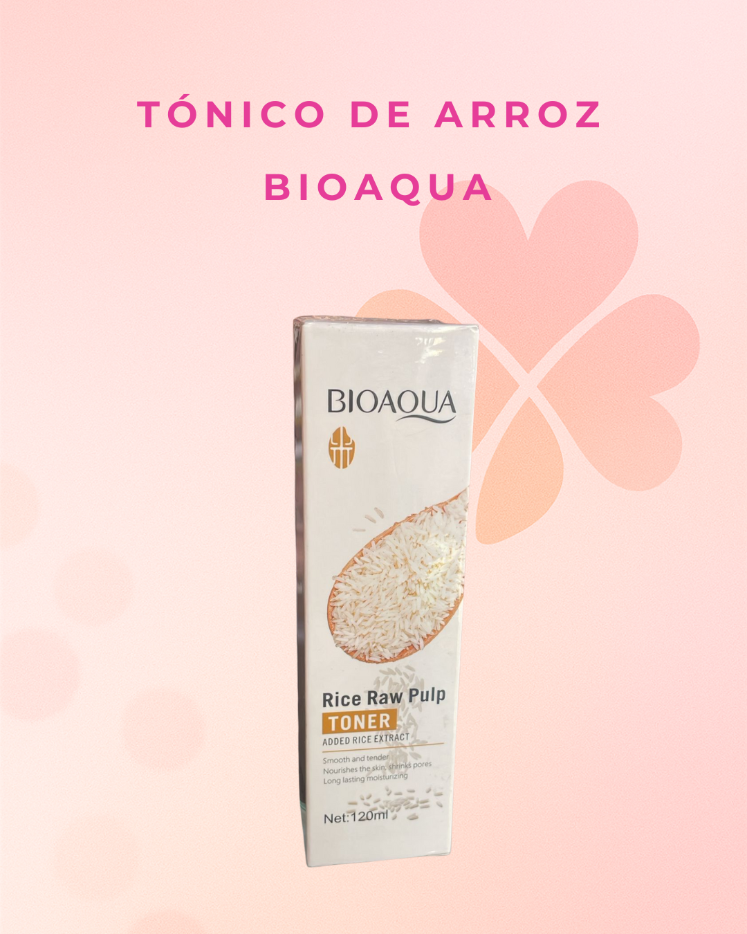 Tónico de arroz  Bioaqua