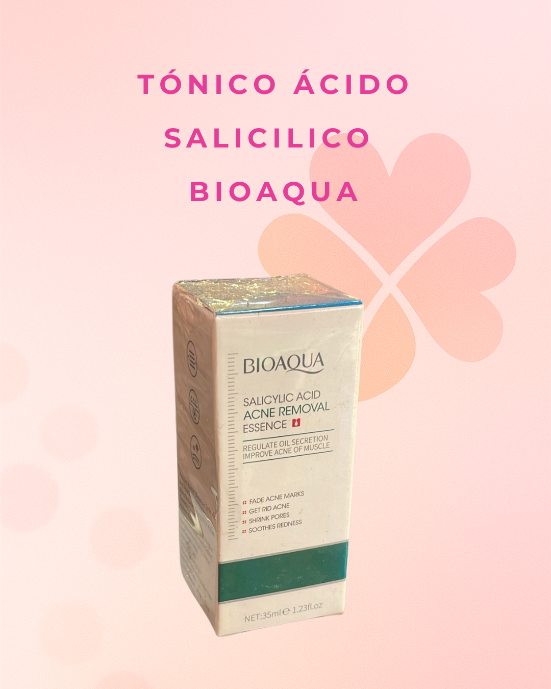 Tónico ácido salicilico  Bioaqua