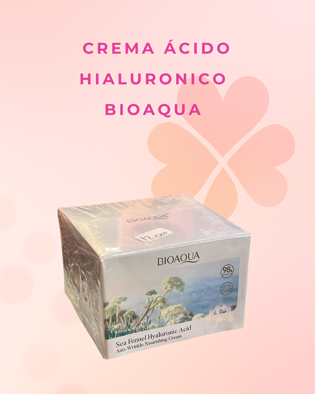Crema ácido hialuronico  Bioaqua