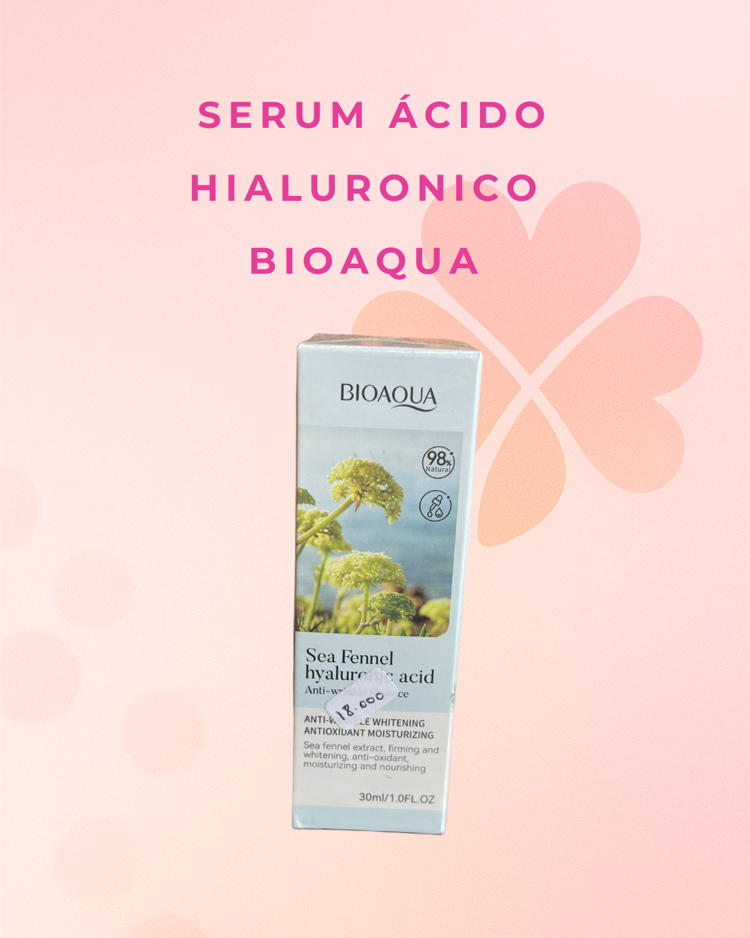Serum ácido hialuronico  Bioaqua