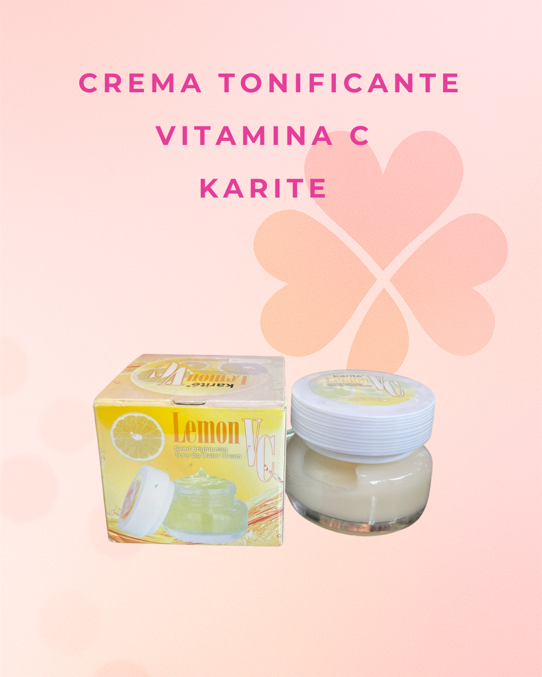Crema tonificante vitamina C  Karite
