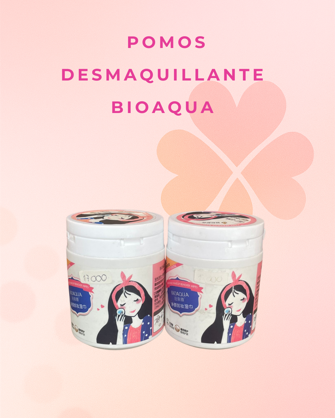 Pomos Desmaquillantes Bioaqua