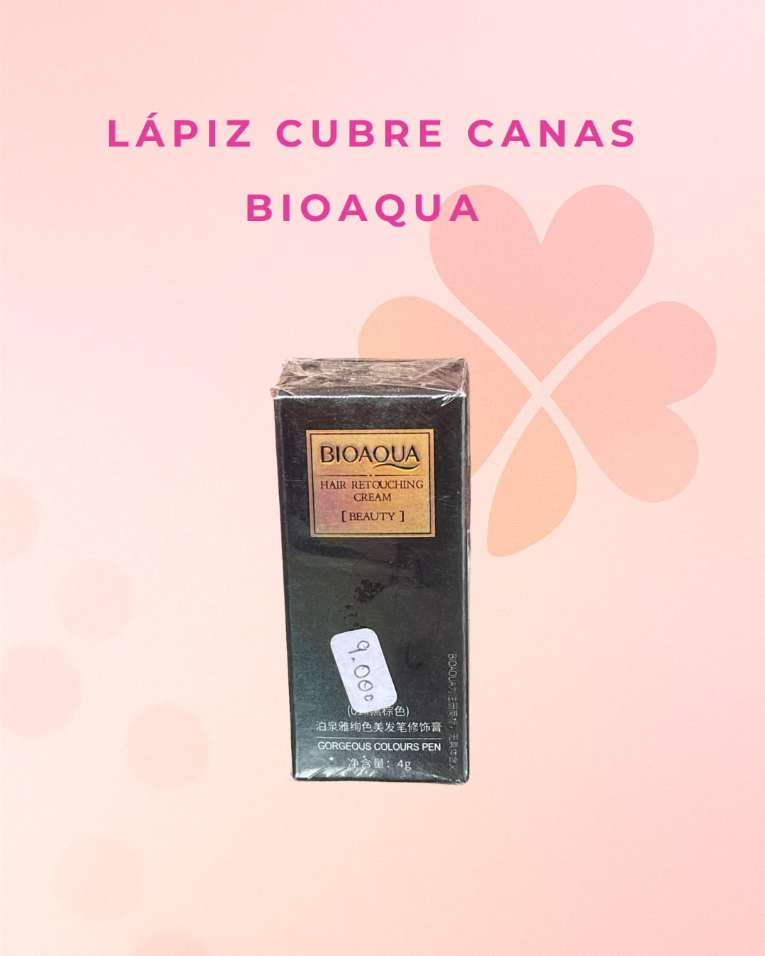 Lápiz cubre canas  Bioaqua