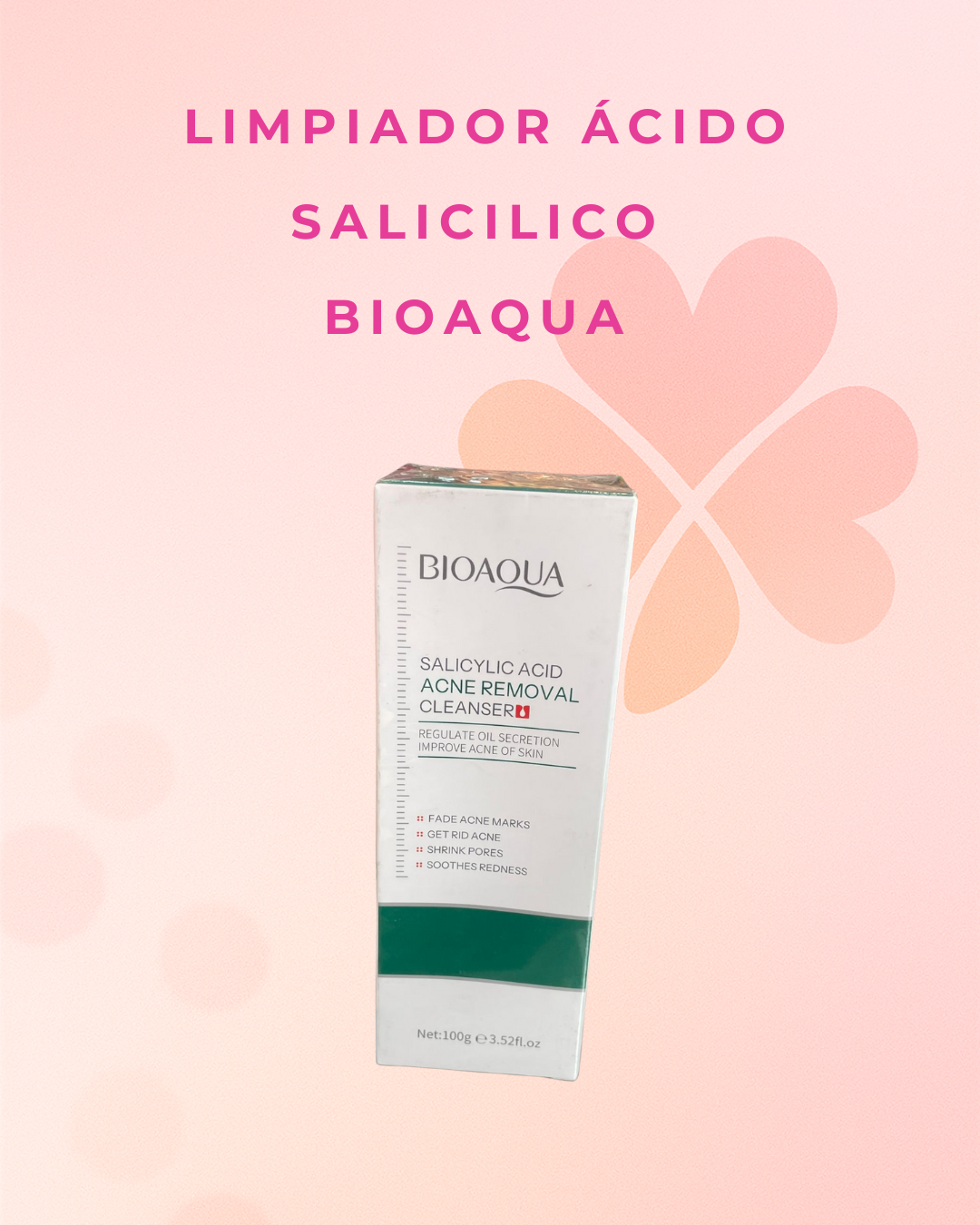 Limpiador ácido salicilico  Bioaqua