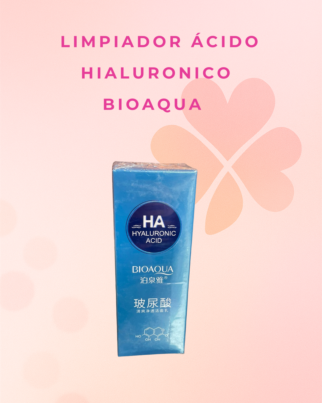 Limpiador ácido hialuronico  Bioaqua