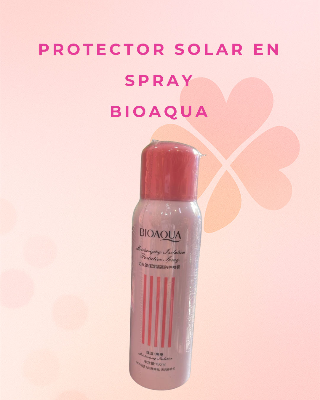 Protector solar en spray Bioaqua