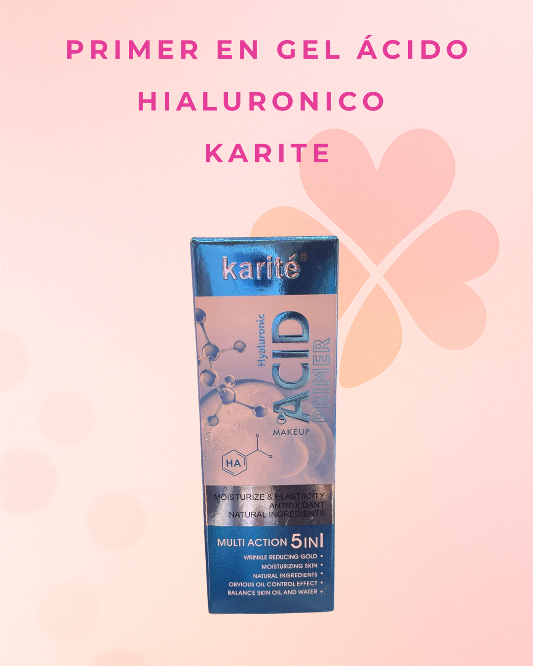 Primer en gel ácido hialuronico  Karite