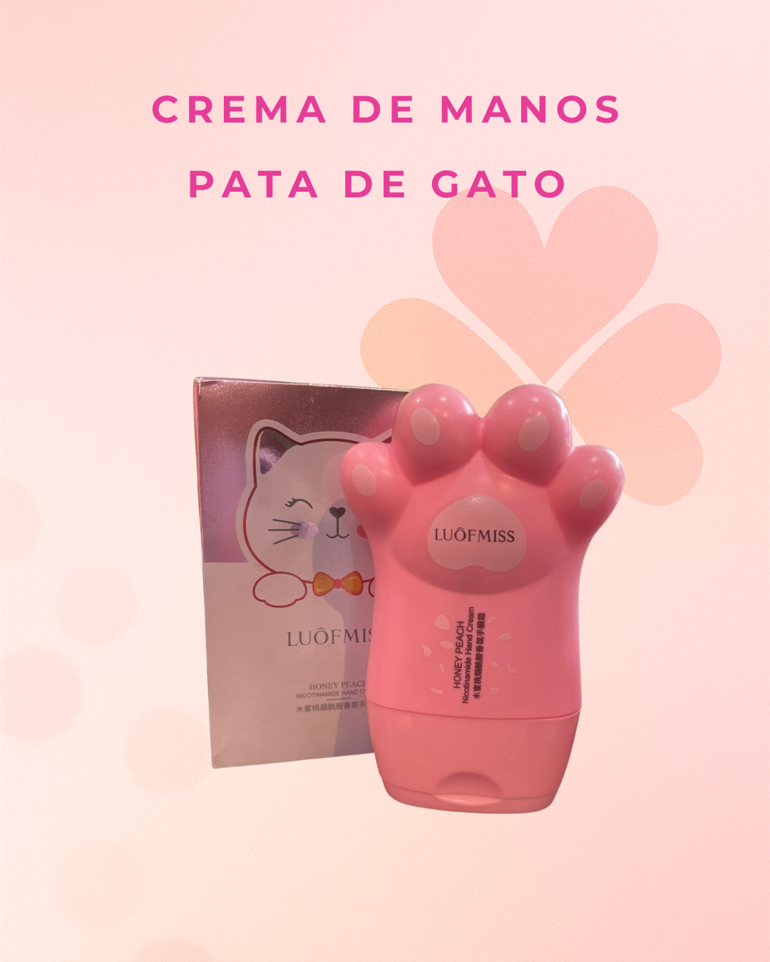 Crema de manos pata de gato