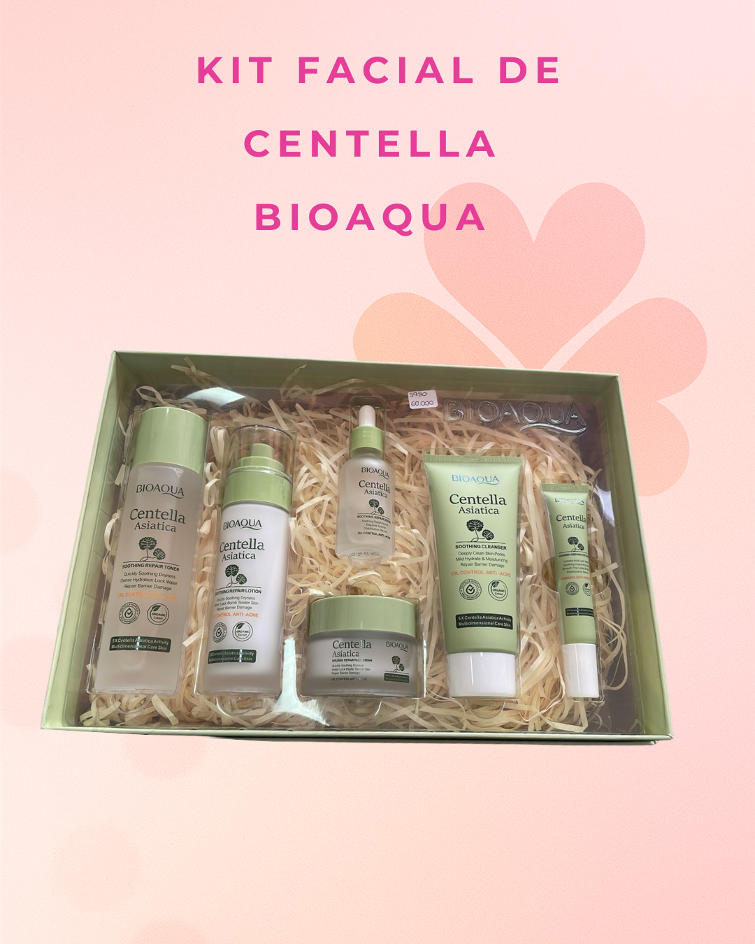 Kit facial de centella  Bioaqua