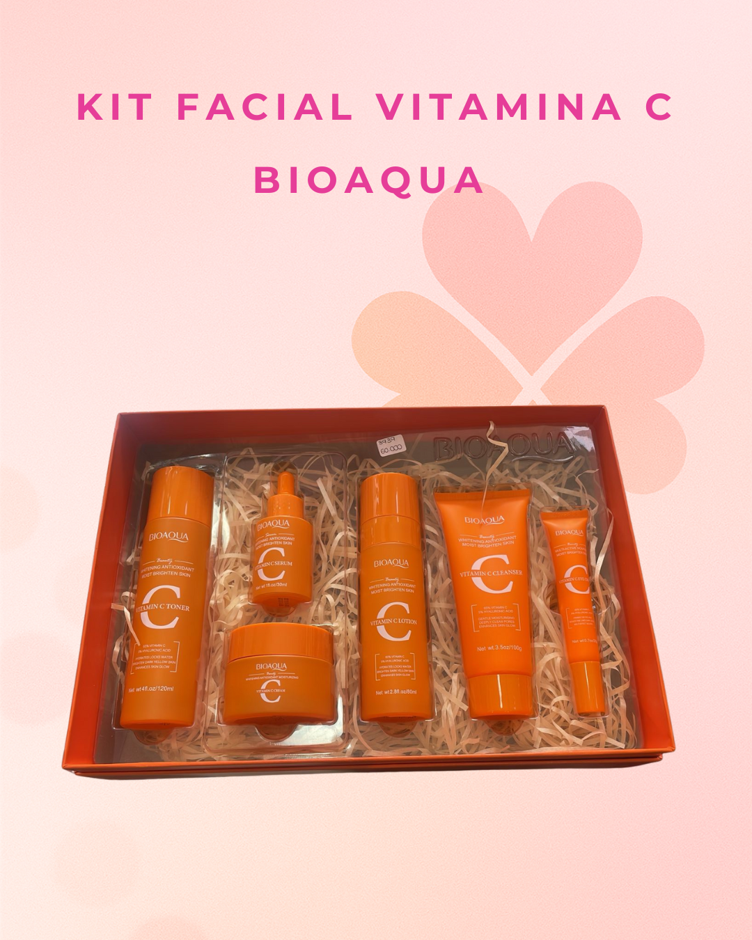 Kit facial vitamina C  Bioaqua