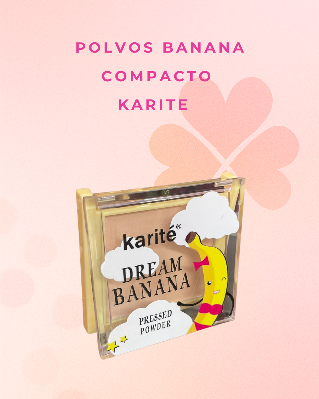 Polvos banana compacto  Karite