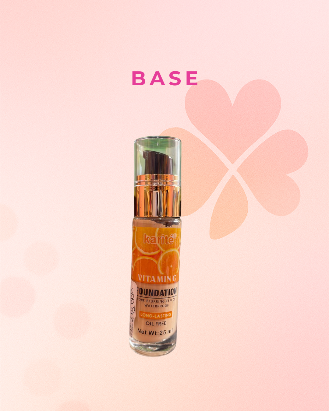 Base líquida de vitamina C  Karite