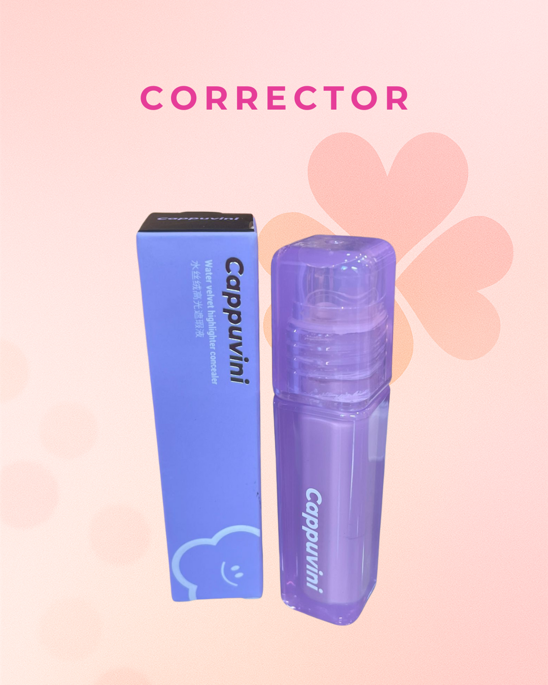 Corrector de ojeras  Cappuvini