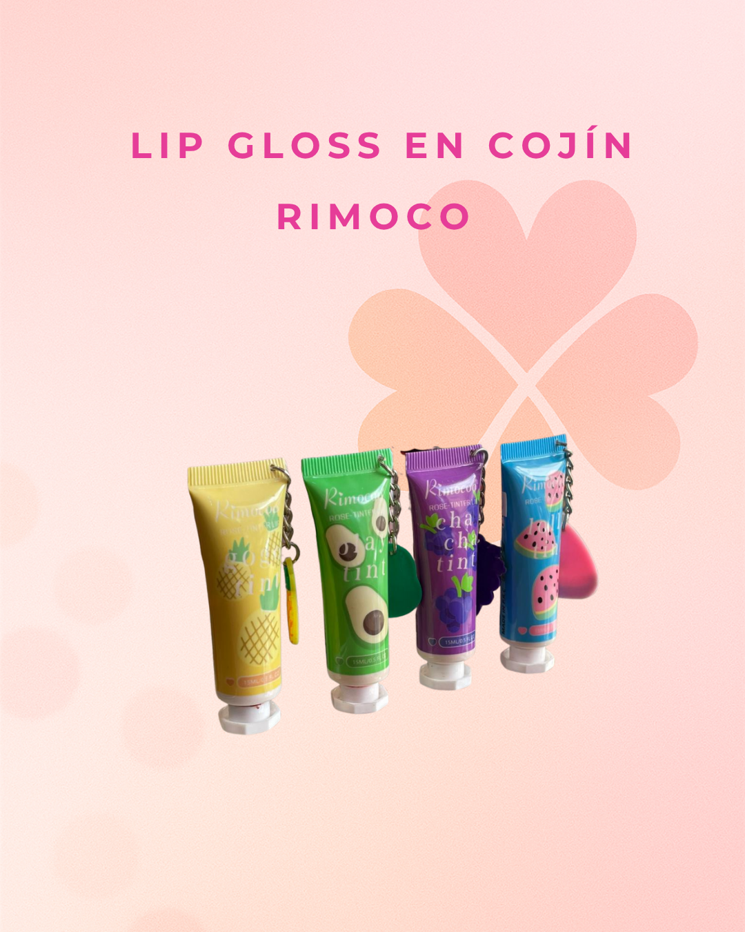 Lip gloss en cojín  Rimoco 1385