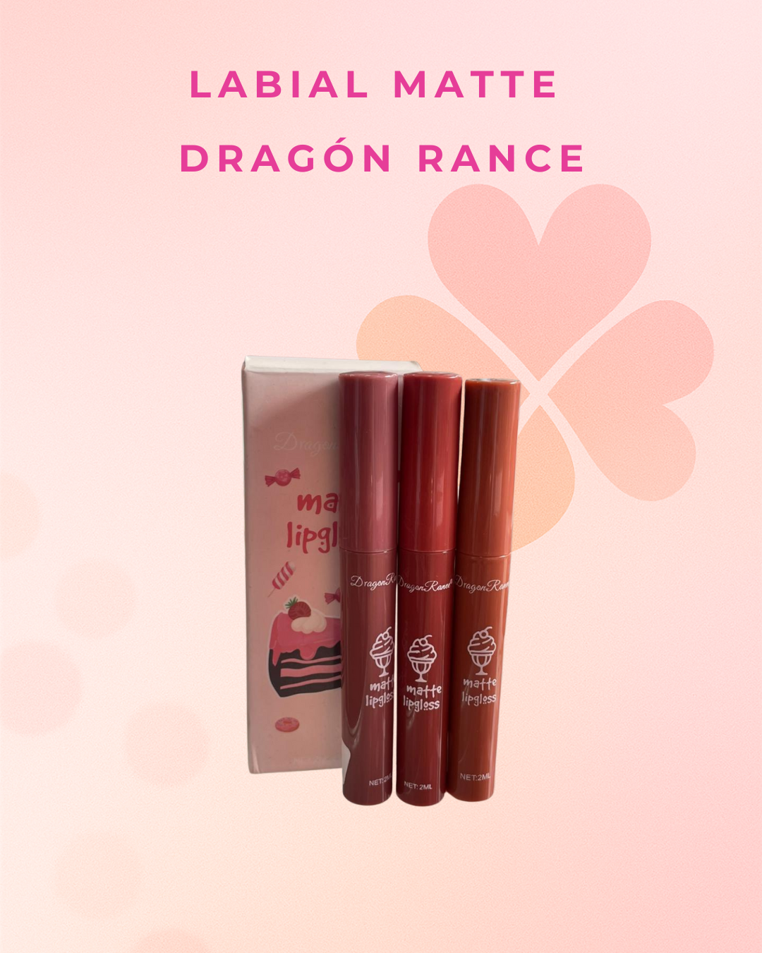 Labial Matte  Dragón rance