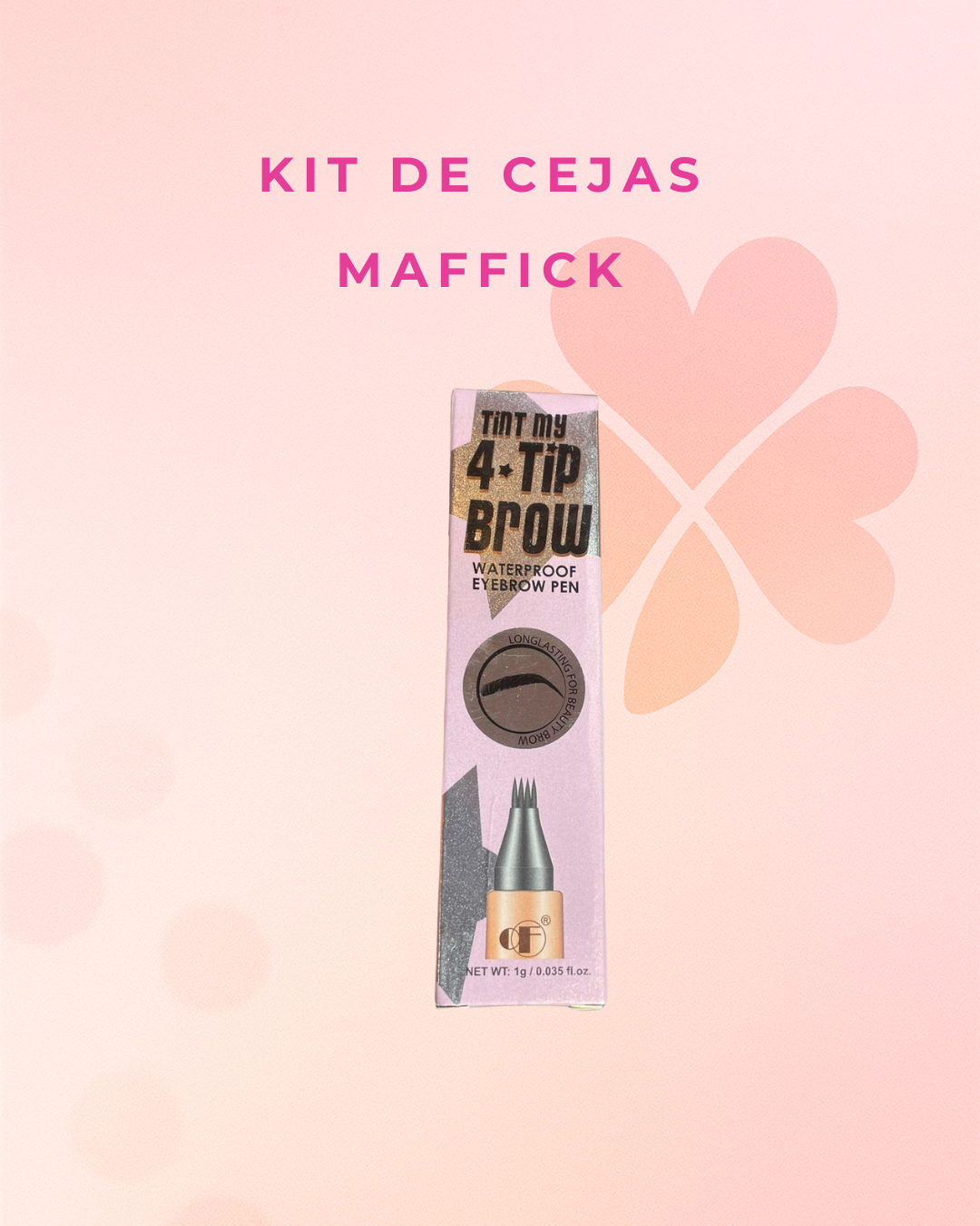 Kit de cejas  Maffick
