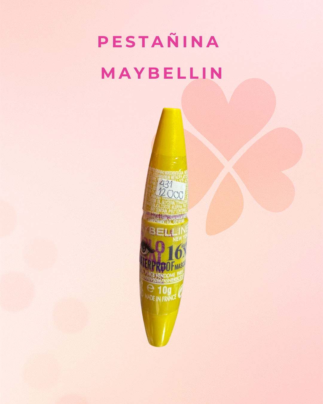 Pestañina  Maybellin