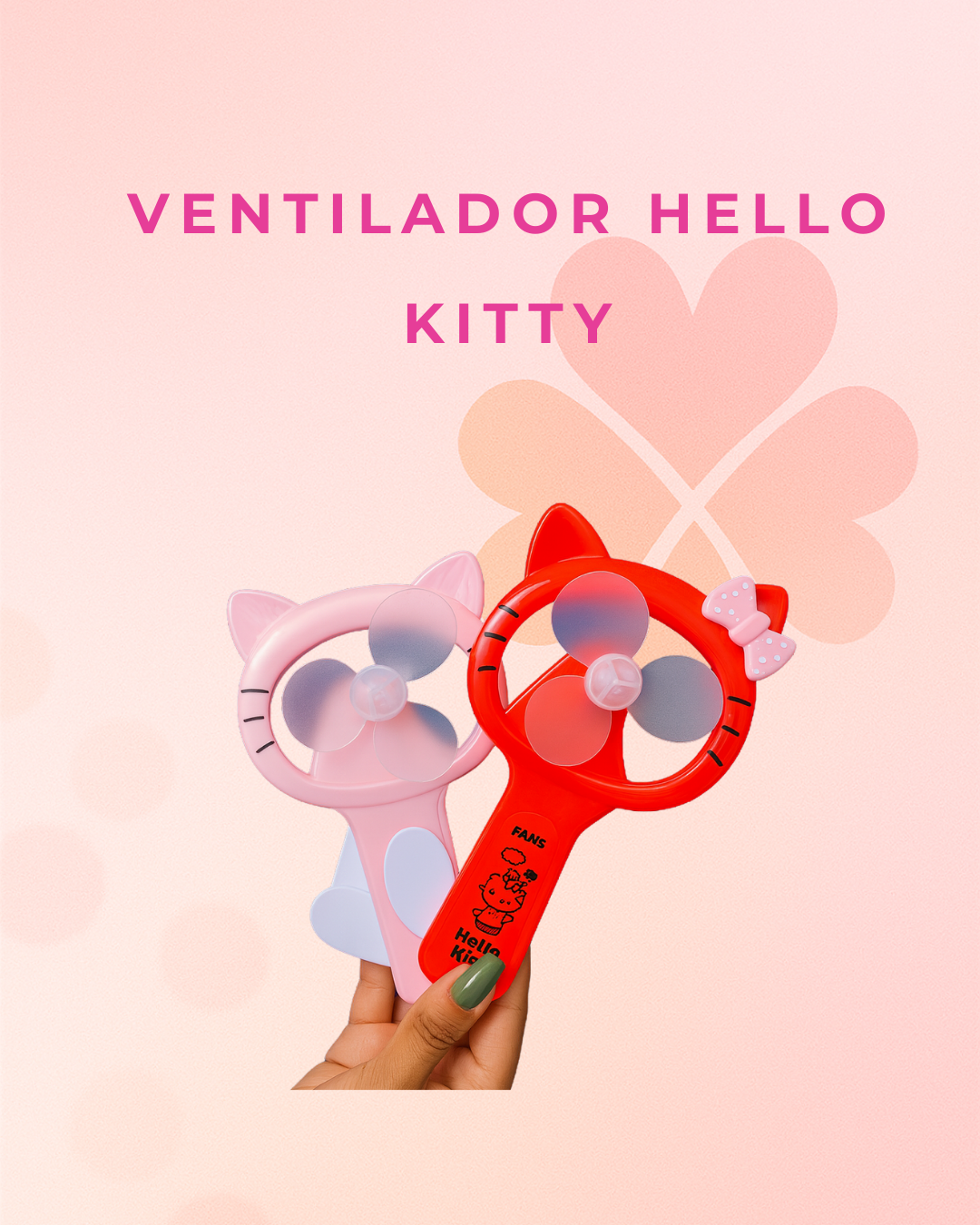 Ventilador Hello Kitty