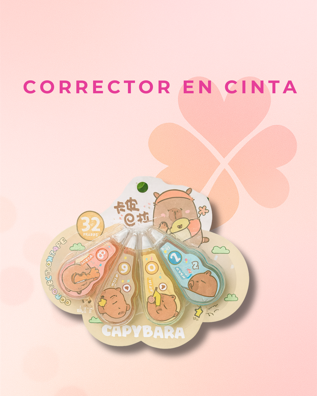 Corrector en cinta