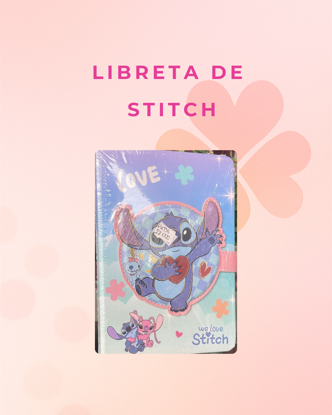 Libreta de Stitch