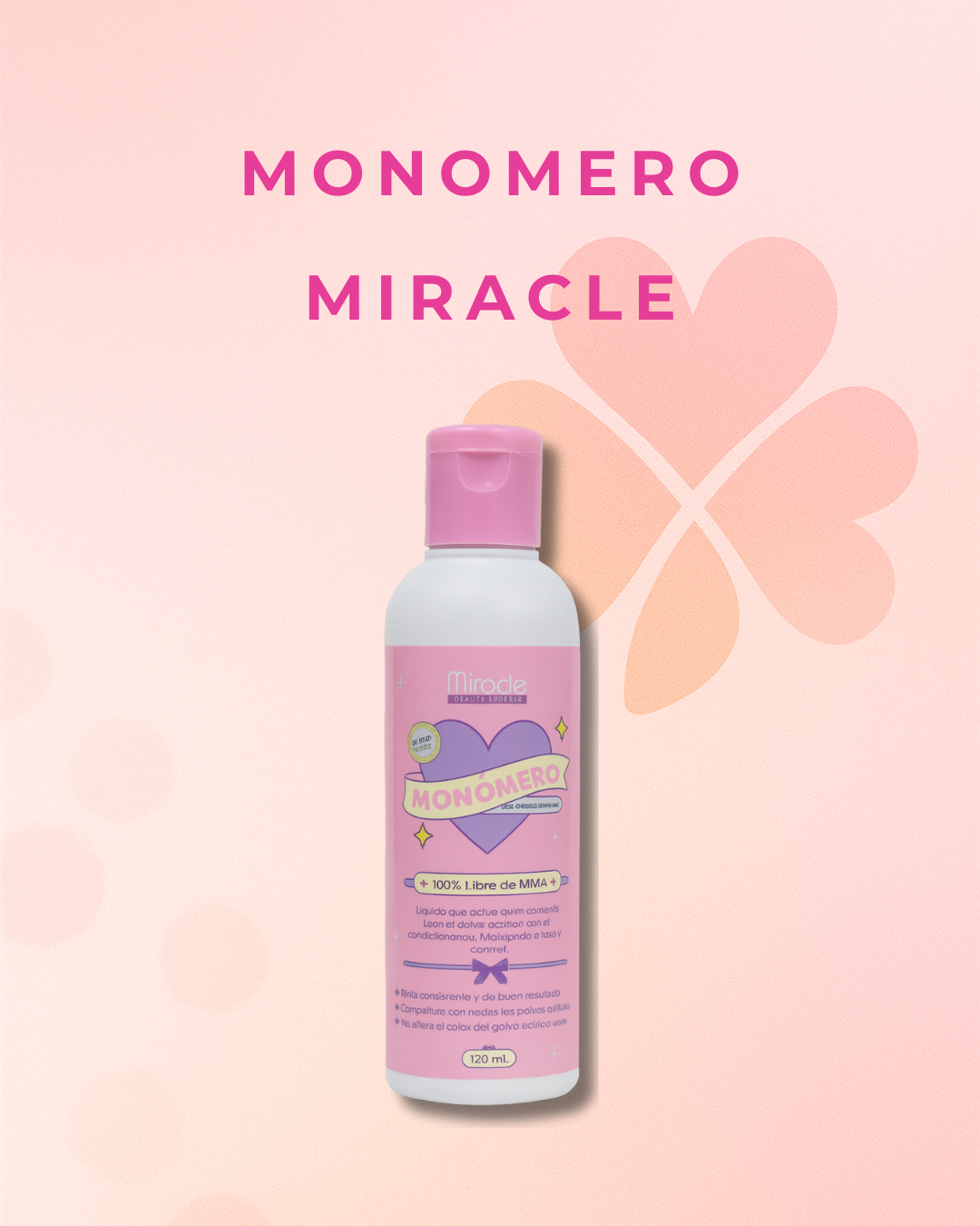Monómero Miracle 120ml