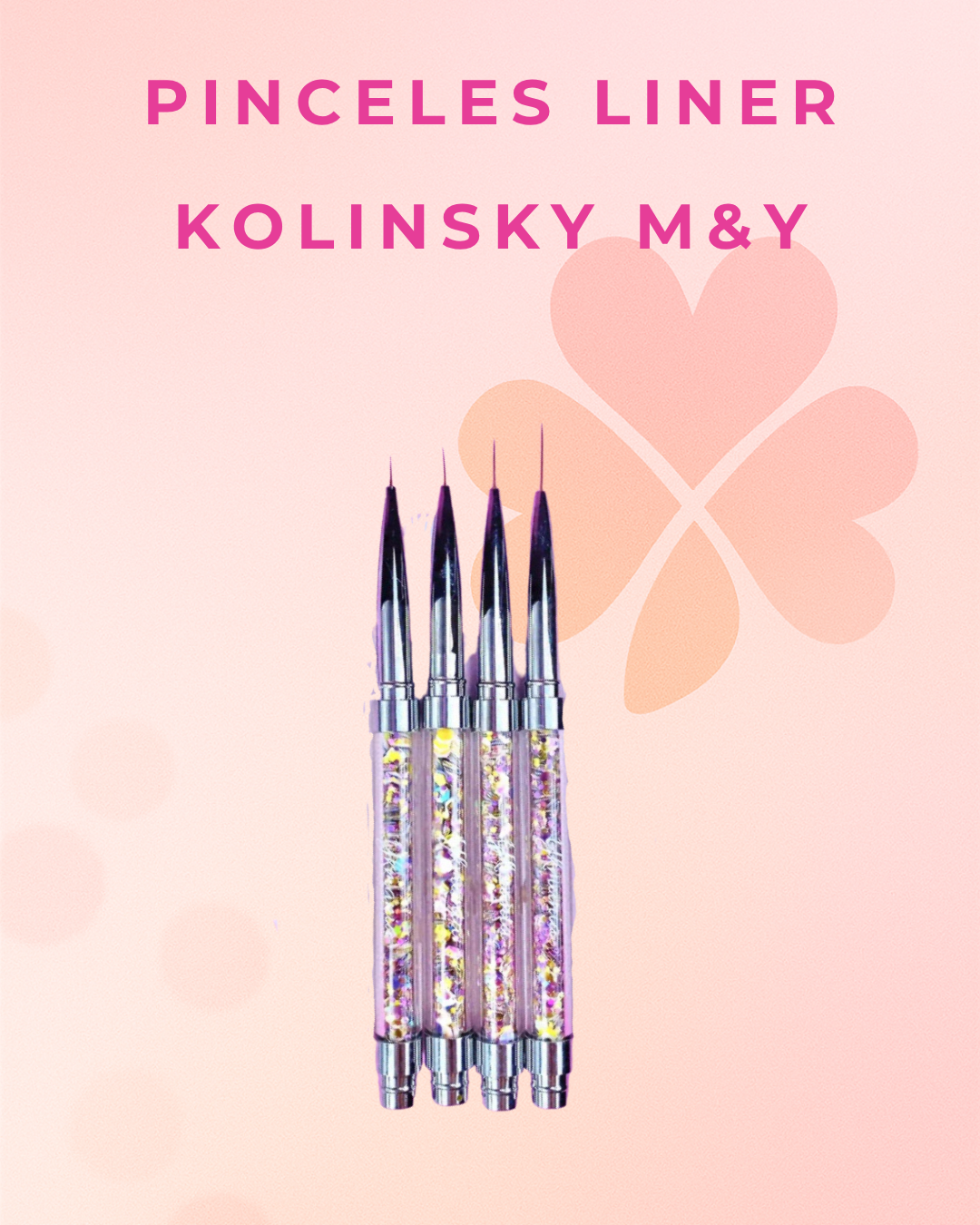 Pinceles Liner Kolinsky M&Y