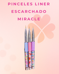 Pinceles Liner Escarchado miracle
